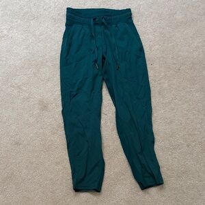 Lululemon Green Studio Cropped Pants